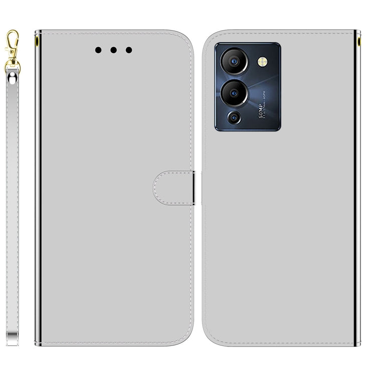 For Infinix Note 12 G96/X670 Imitated Mirror Surface Horizontal Flip Leather Phone Case