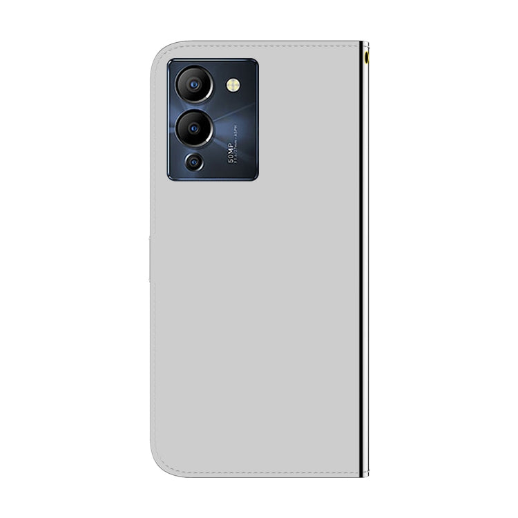 For Infinix Note 12 G96/X670 Imitated Mirror Surface Horizontal Flip Leather Phone Case