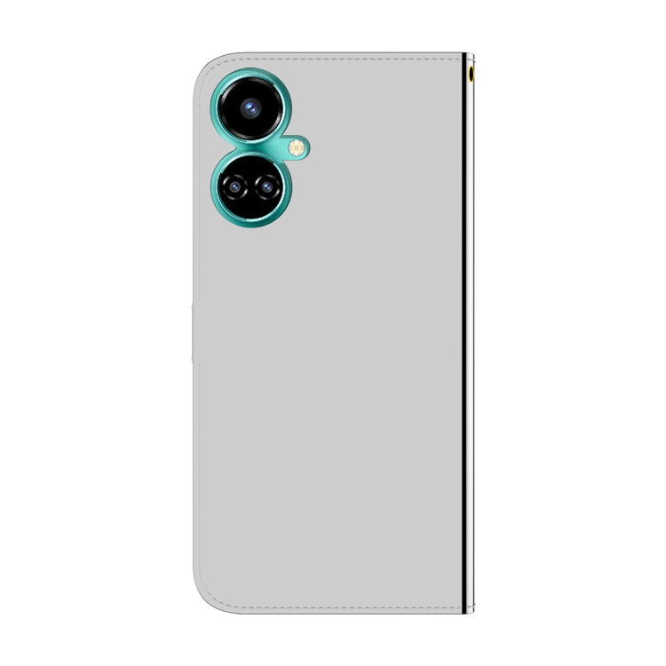For Tecno Camon 19 Imitated Mirror Surface Horizontal Flip Leather Phone Case