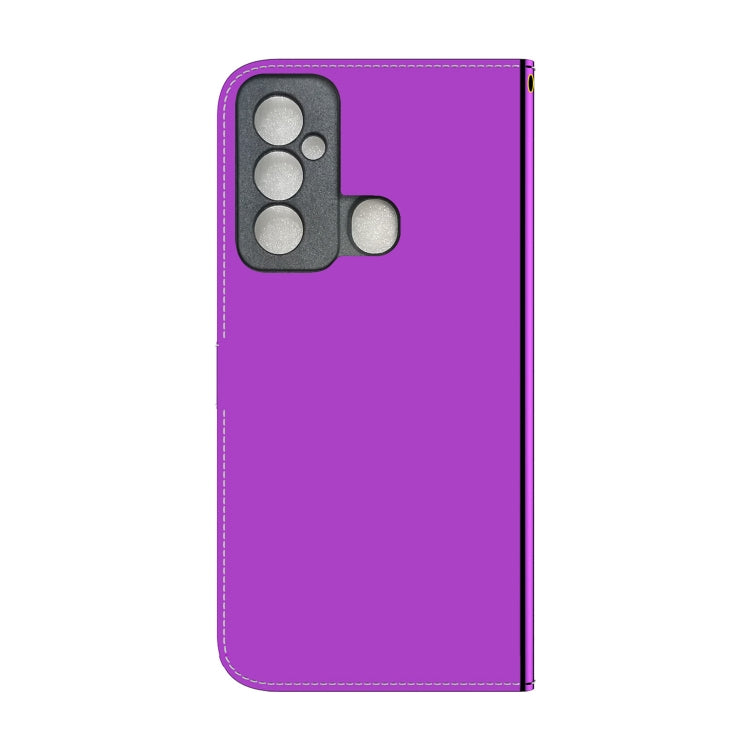 For Tecno Spark 6 GO Imitated Mirror Surface Horizontal Flip Leather Phone Case