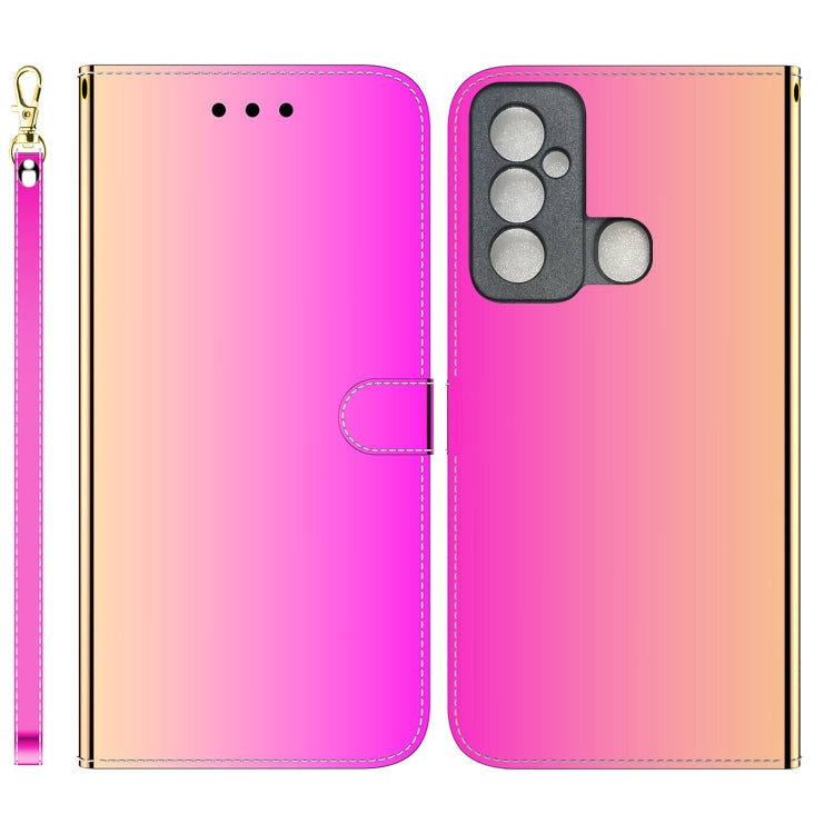 For Tecno Spark 6 GO Imitated Mirror Surface Horizontal Flip Leather Phone Case