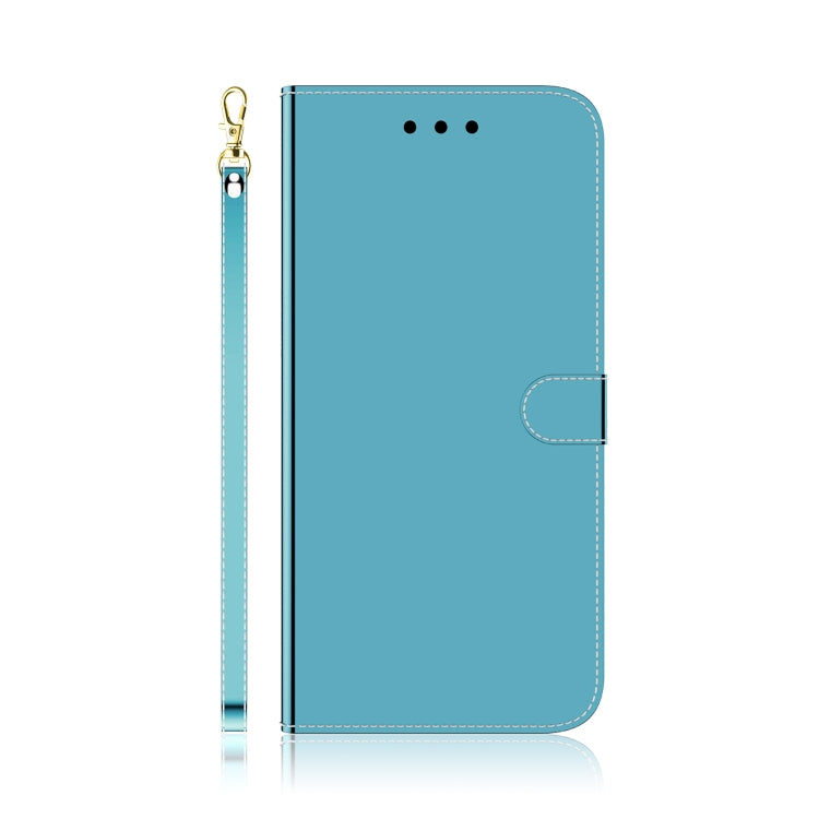 For Tecno Pop 6 No Fingerprints Imitated Mirror Surface Horizontal Flip Leather Phone Case