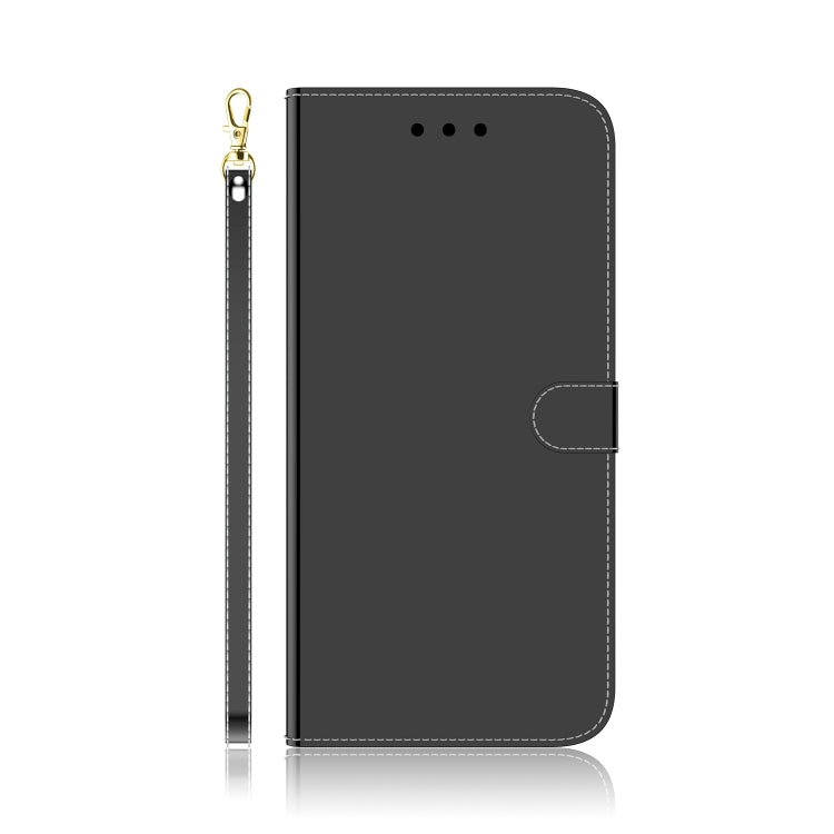 For Tecno Pop 6 No Fingerprints Imitated Mirror Surface Horizontal Flip Leather Phone Case