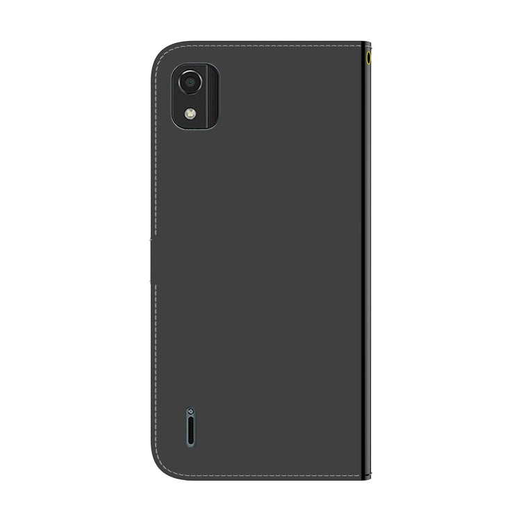 For Nokia C2 2nd Edition Imitated Mirror Surface Horizontal Flip Leather Phone Case