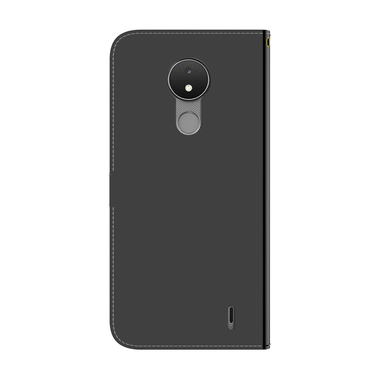 For Nokia C21 Imitated Mirror Surface Horizontal Flip Leather Phone Case