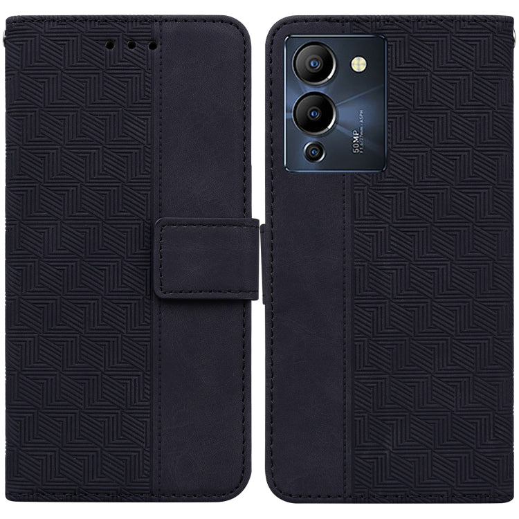 For Infinix Note 12 G96/X670 Geometric Embossed Leather Phone Case