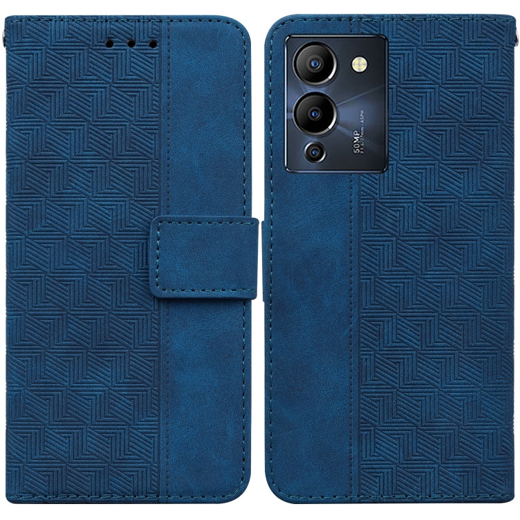 For Infinix Note 12 G96/X670 Geometric Embossed Leather Phone Case