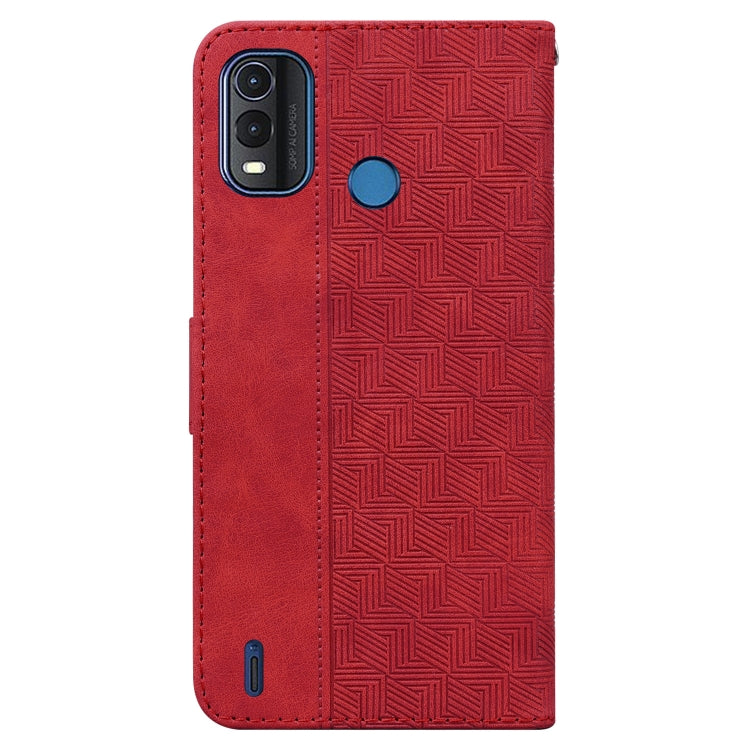 For Nokia G11 Plus Geometric Embossed Leather Phone Case
