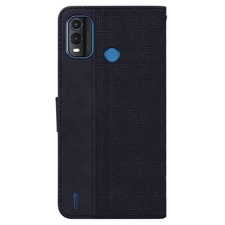 For Nokia G11 Plus Geometric Embossed Leather Phone Case