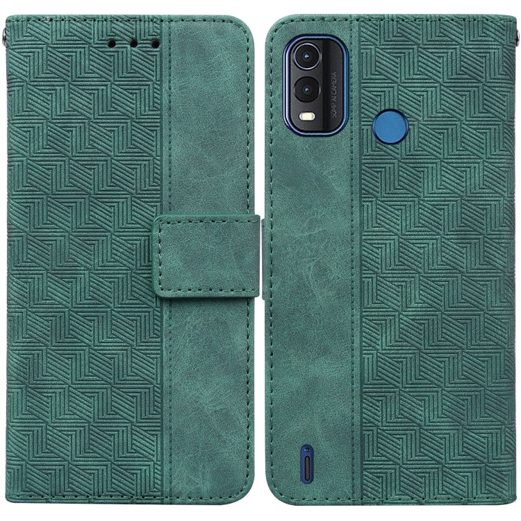 For Nokia G11 Plus Geometric Embossed Leather Phone Case
