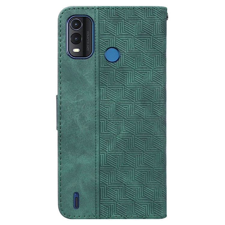 For Nokia G11 Plus Geometric Embossed Leather Phone Case