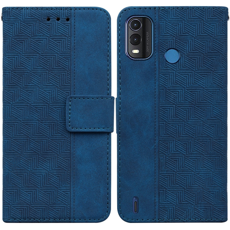 For Nokia G11 Plus Geometric Embossed Leather Phone Case