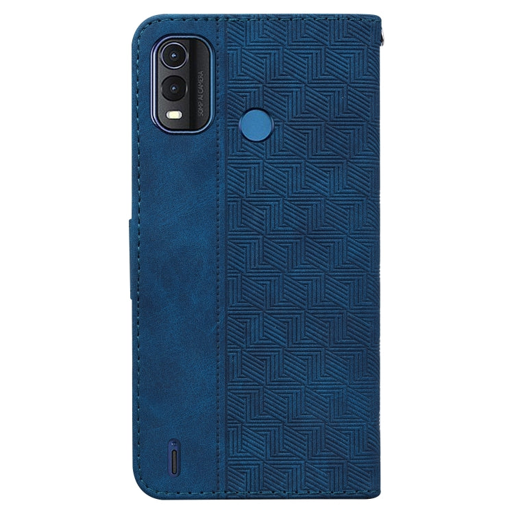 For Nokia G11 Plus Geometric Embossed Leather Phone Case