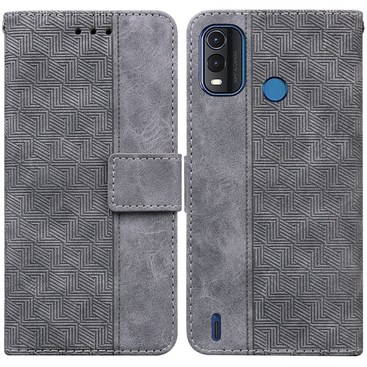For Nokia G11 Plus Geometric Embossed Leather Phone Case