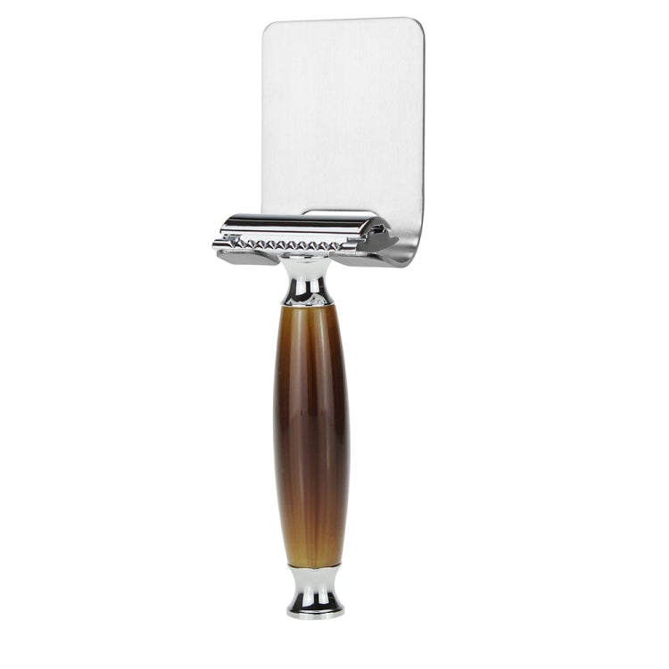 AS-10 Men Shaving Kit Double Edge Safety Razor Stand Blade Set(Short Agate)