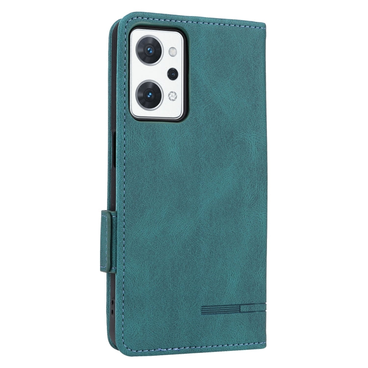 For OPPO Reno7 A JPN Magnetic Clasp Flip Leather Phone Case