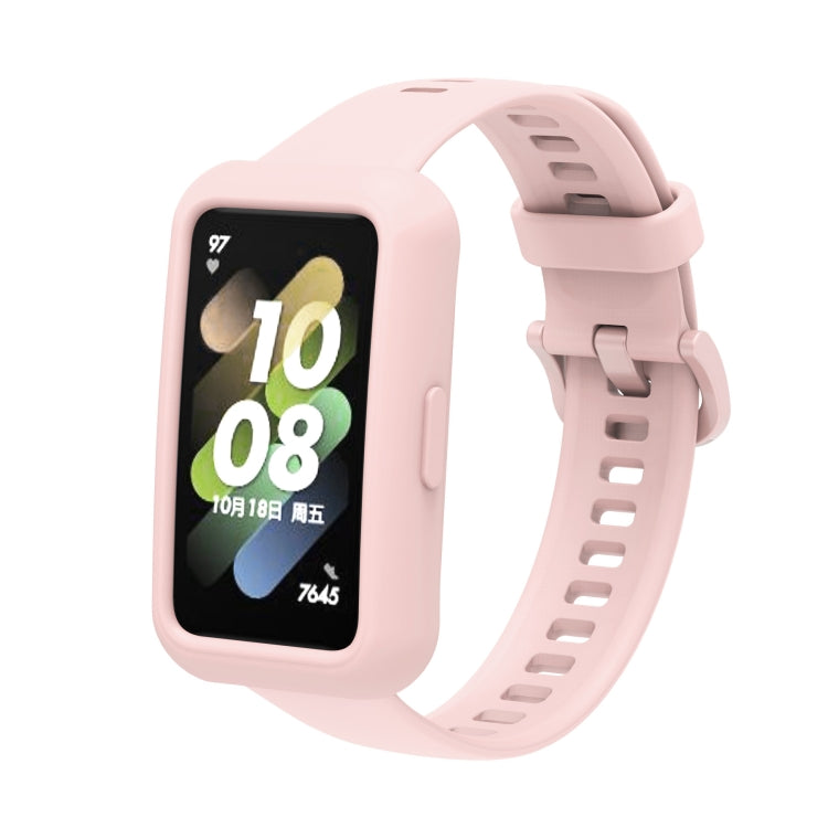 For Huawei Band 7 Silicone Adjustable Elastic Watch Band