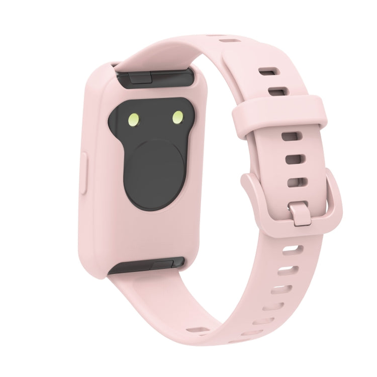 For Huawei Band 7 Silicone Adjustable Elastic Watch Band