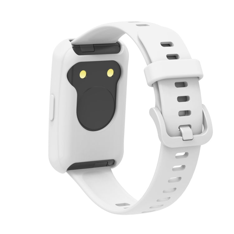 For Huawei Band 7 Silicone Adjustable Elastic Watch Band