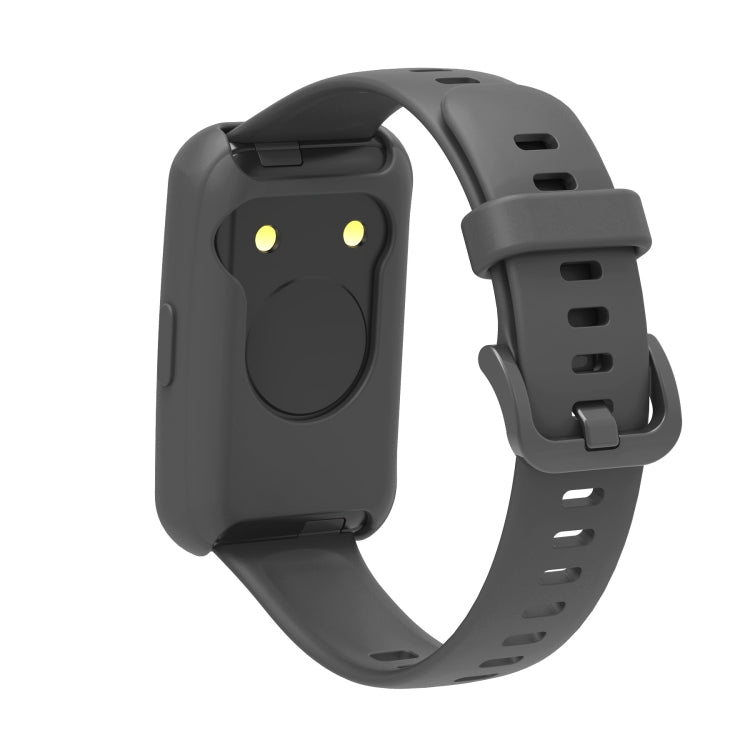 For Huawei Band 7 Silicone Adjustable Elastic Watch Band