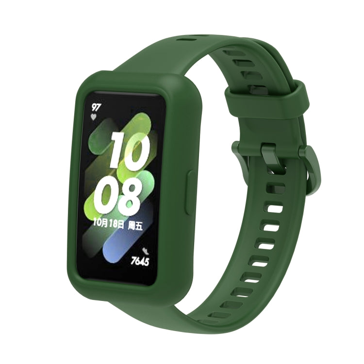 For Huawei Band 7 Silicone Adjustable Elastic Watch Band