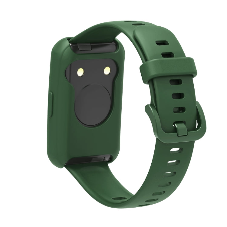 For Huawei Band 7 Silicone Adjustable Elastic Watch Band