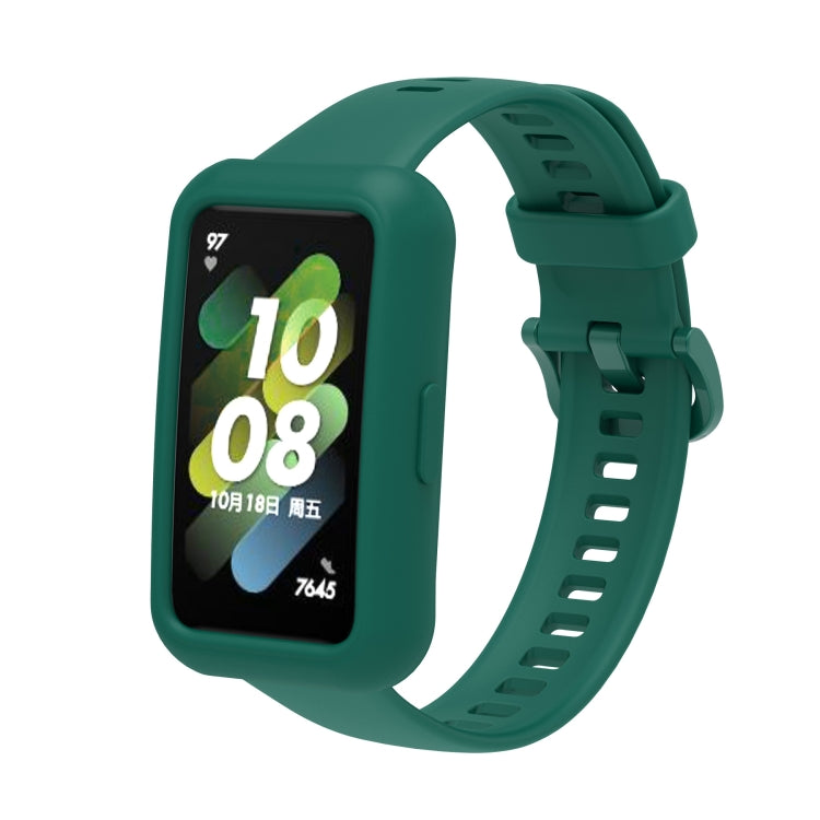 For Huawei Band 7 Silicone Adjustable Elastic Watch Band