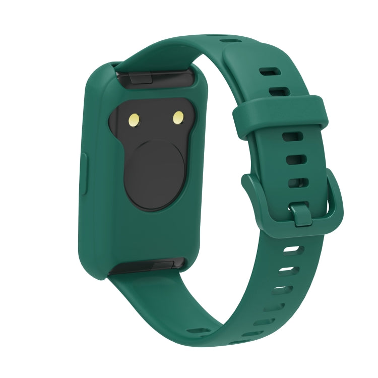 For Huawei Band 7 Silicone Adjustable Elastic Watch Band