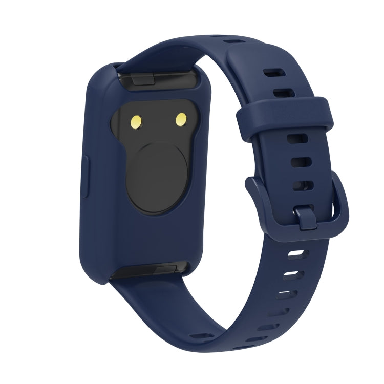 For Huawei Band 7 Silicone Adjustable Elastic Watch Band