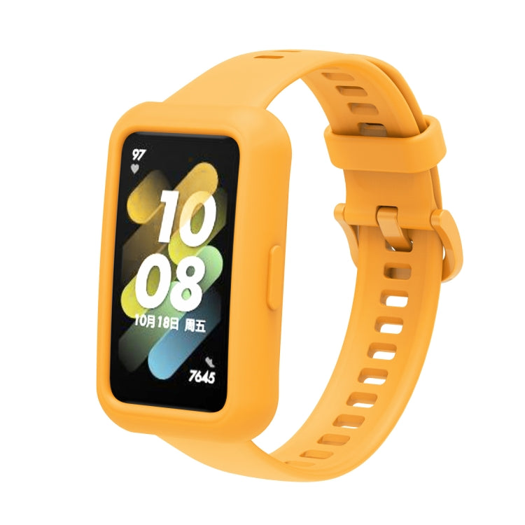 For Huawei Band 7 Silicone Adjustable Elastic Watch Band
