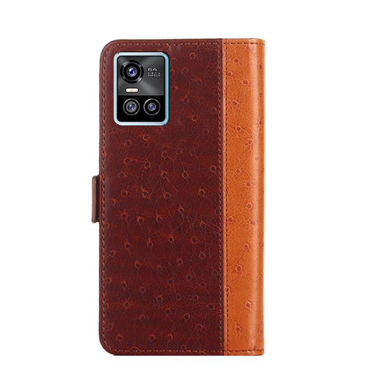 For vivo S10 / S10 Pro Ostrich Texture Flip Leather Phone Case