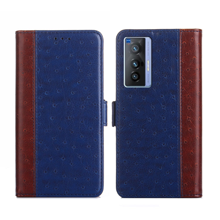 For vivo X70 Ostrich Texture Flip Leather Phone Case