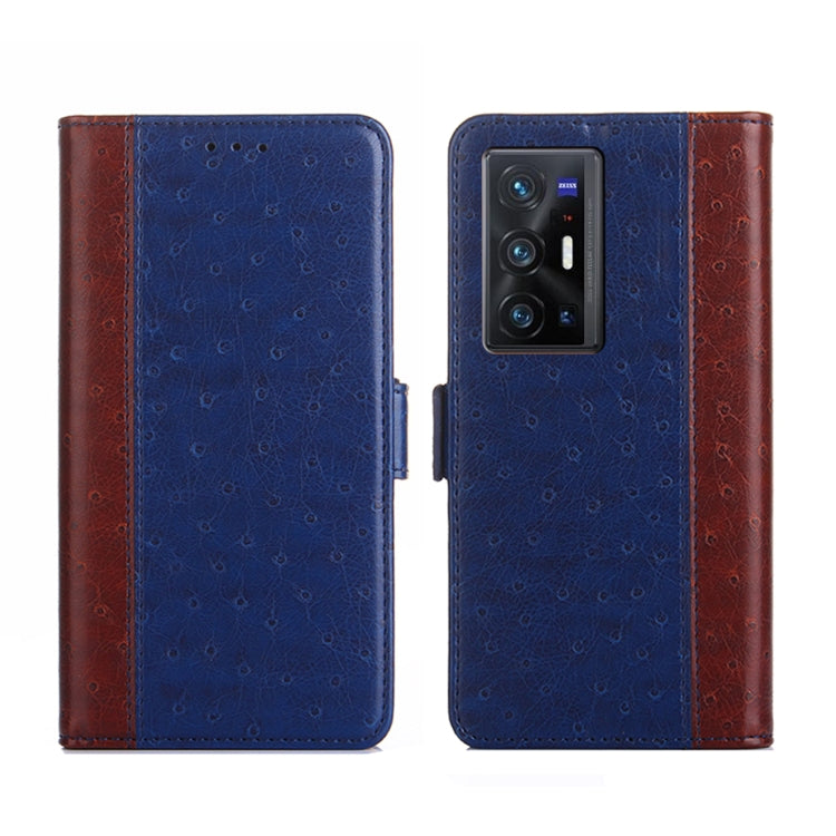 For vivo X70 Pro+ Ostrich Texture Flip Leather Phone Case
