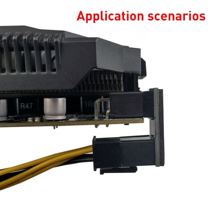 10 PCS ATX 8Pin Female to 8Pin Male 180 Degree Angled Adapter , Model: PH38B