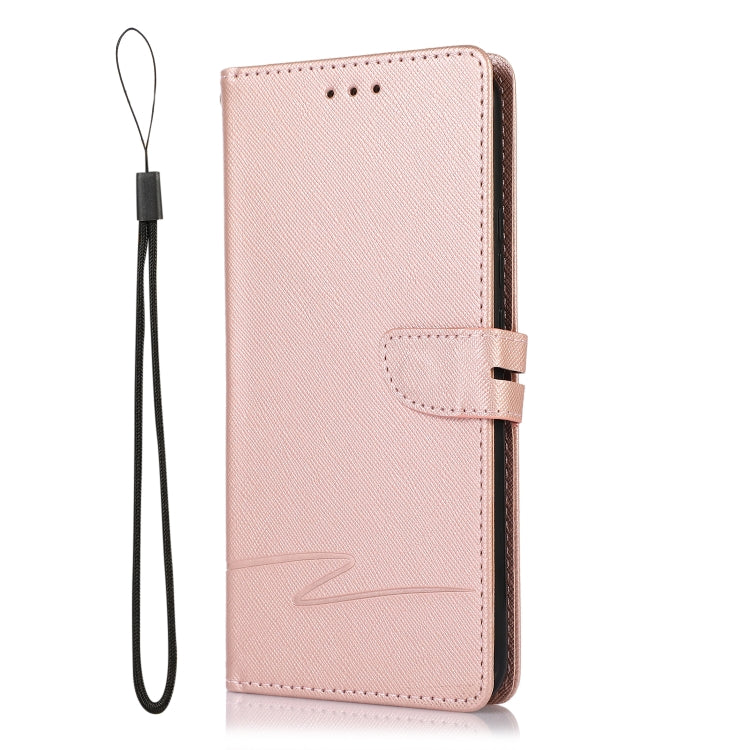 For Huawei Mate 20 lite Cross Texture Horizontal Flip Leather Phone Case