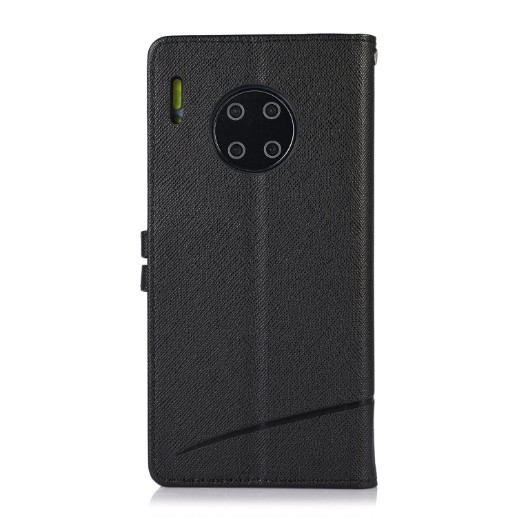 For Huawei Mate 30 Pro Cross Texture Horizontal Flip Leather Phone Case