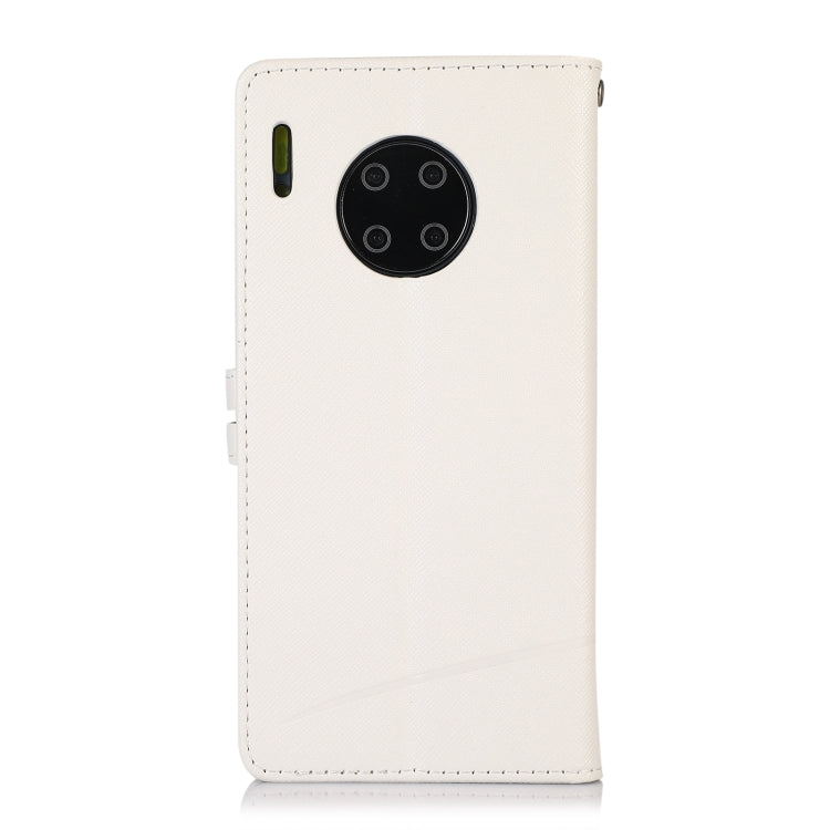 For Huawei Mate 30 Pro Cross Texture Horizontal Flip Leather Phone Case