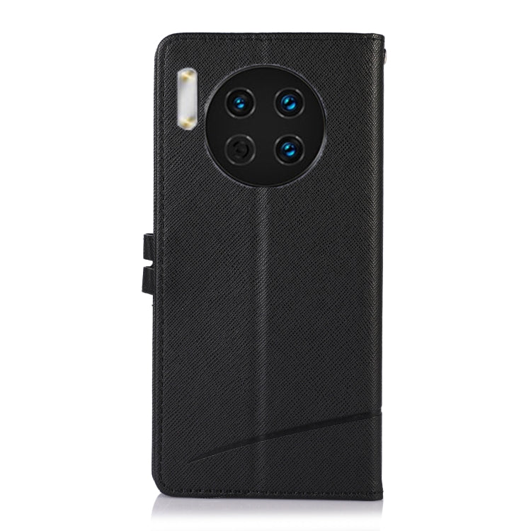 For Huawei Mate 30 Cross Texture Horizontal Flip Leather Phone Case