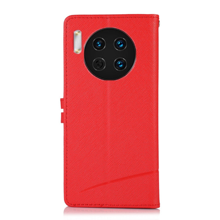 For Huawei Mate 30 Cross Texture Horizontal Flip Leather Phone Case