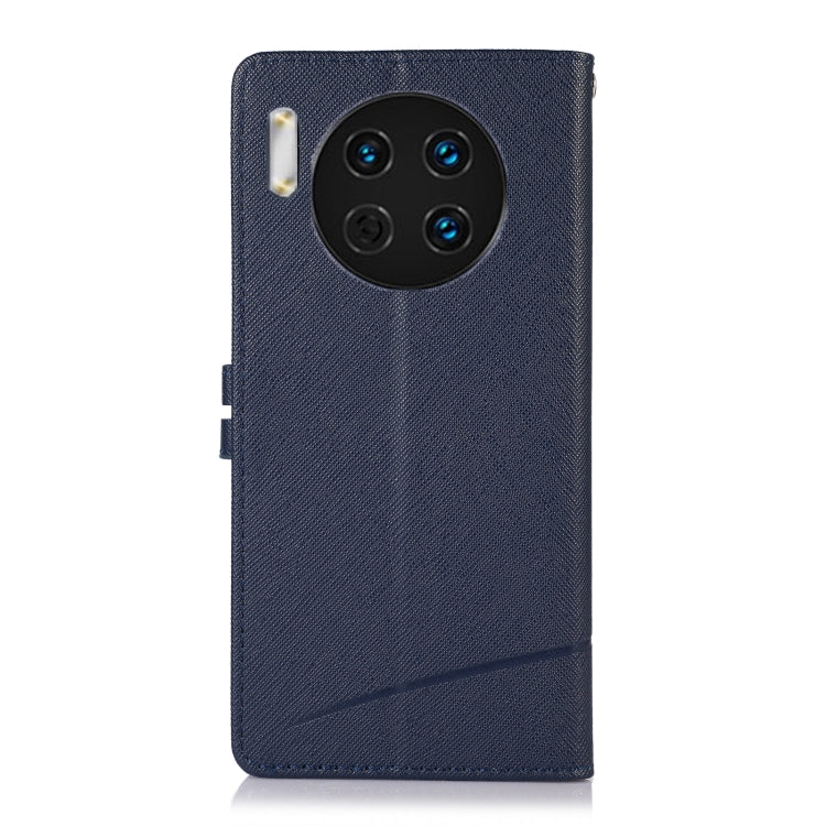 For Huawei Mate 30 Cross Texture Horizontal Flip Leather Phone Case