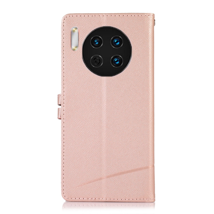 For Huawei Mate 30 Cross Texture Horizontal Flip Leather Phone Case