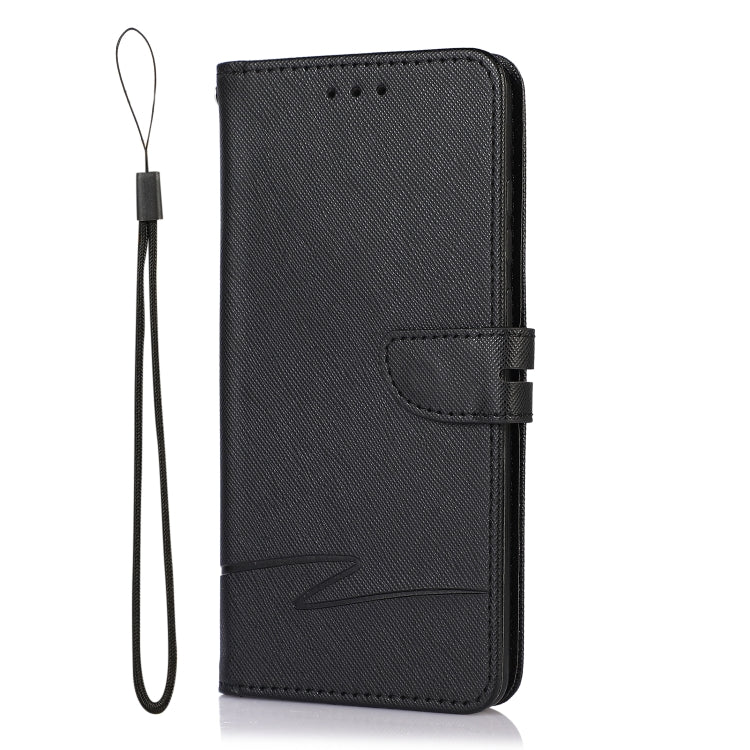 For Huawei P30 Cross Texture Horizontal Flip Leather Phone Case