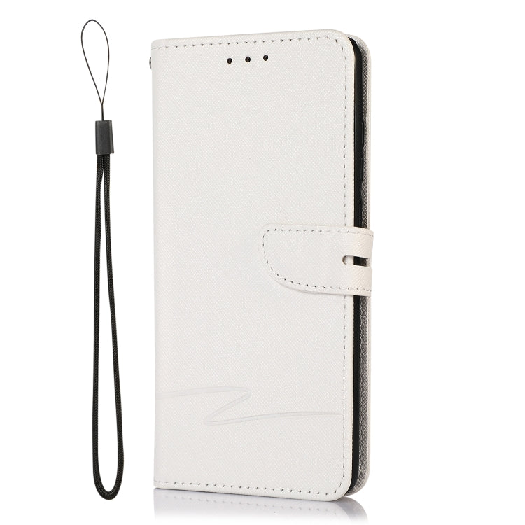 For Huawei P30 Cross Texture Horizontal Flip Leather Phone Case