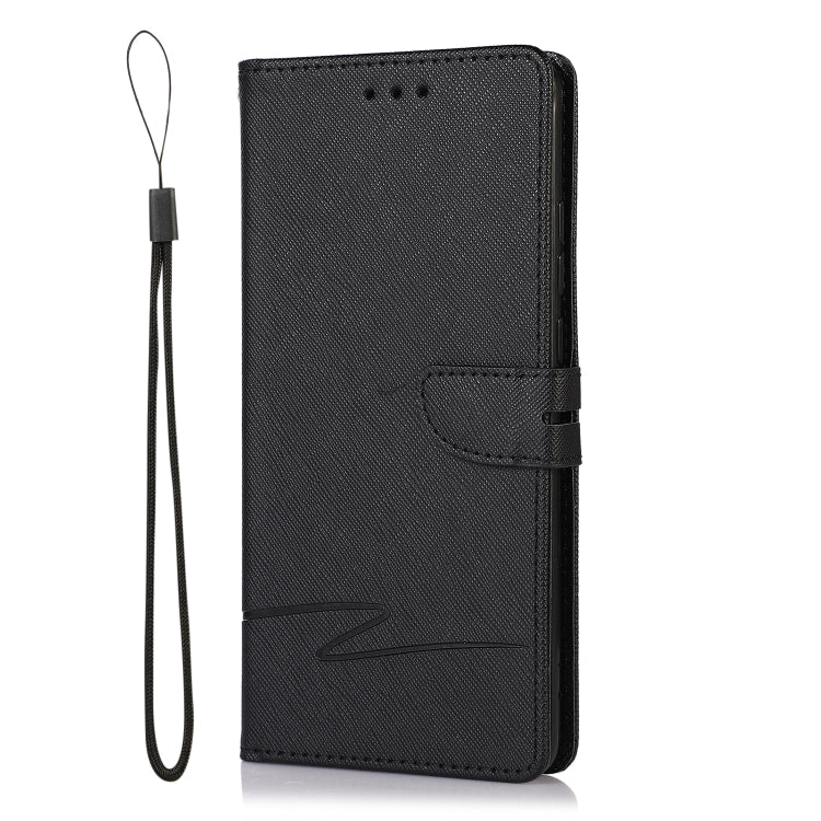 For Huawei P30 Pro Cross Texture Horizontal Flip Leather Phone Case
