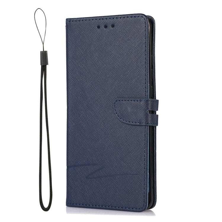 For Huawei P30 Pro Cross Texture Horizontal Flip Leather Phone Case