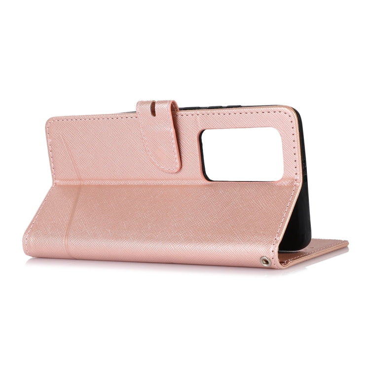 For Huawei P40 Pro Cross Texture Horizontal Flip Leather Phone Case