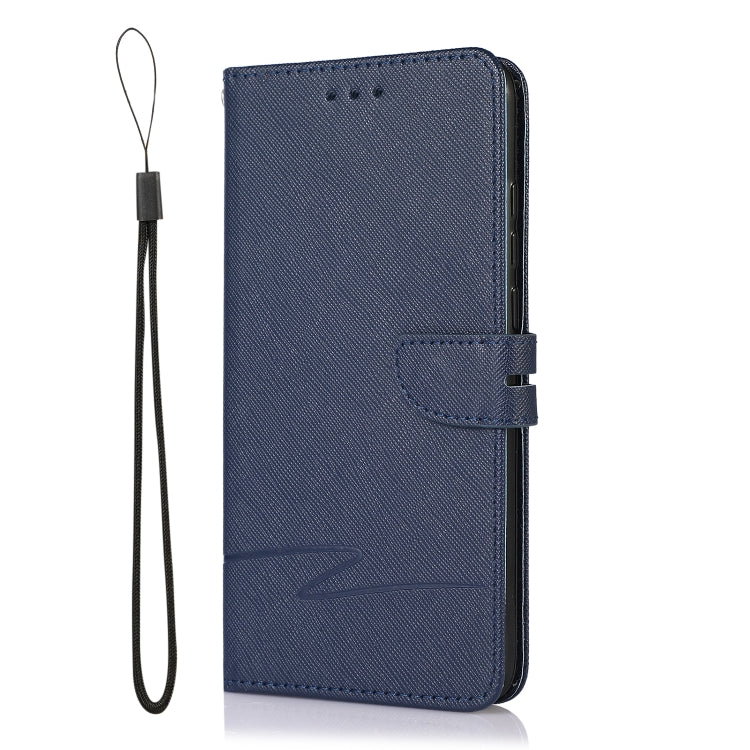 For Honor 10 Lite Cross Texture Horizontal Flip Leather Phone Case