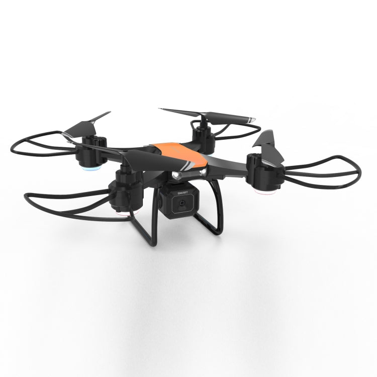 JJR/C H108 DIY Assembly RC Drone 360 Degree Flip Kids RC Toys, Model:With 4K Double Camera(Yellow)