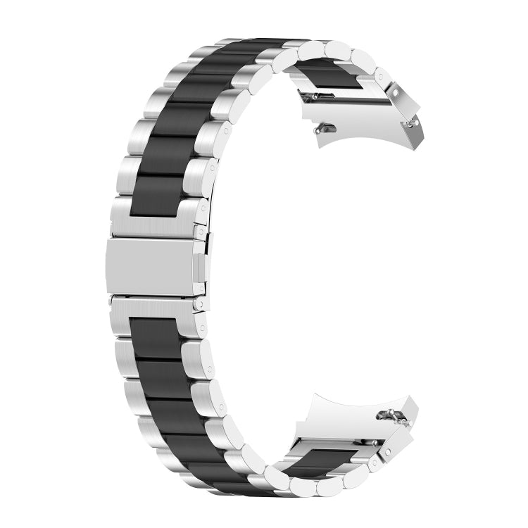 For Samsung Galaxy Watch 5 40mm Three Strains Steel Watch Band