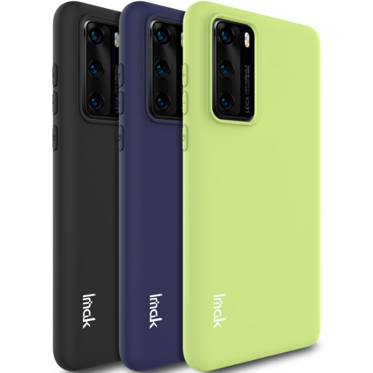 For Huawei P40 IMAK UC-1 Series Shockproof Frosted TPU Protective Case(Green)